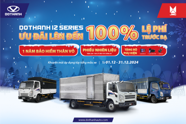 Ưu đãi lên đến 100% phí trước bạ và quà tặng | KHUYẾN MÃI GIÁNG SINH DOTHANH IZ